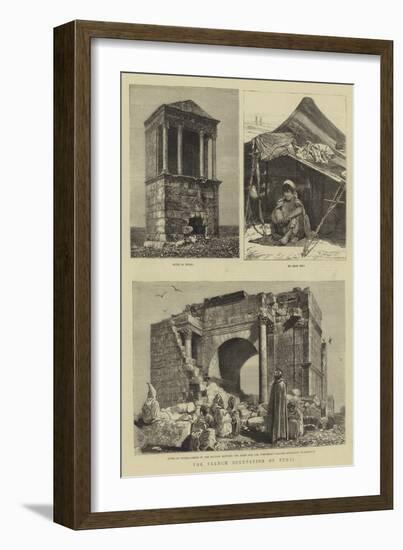 The French Occupation of Tunis-null-Framed Giclee Print