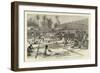 The French Operations in Dahomey, a Council of War at Abomey-null-Framed Giclee Print