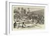 The French Operations in Dahomey, a Council of War at Abomey-null-Framed Giclee Print