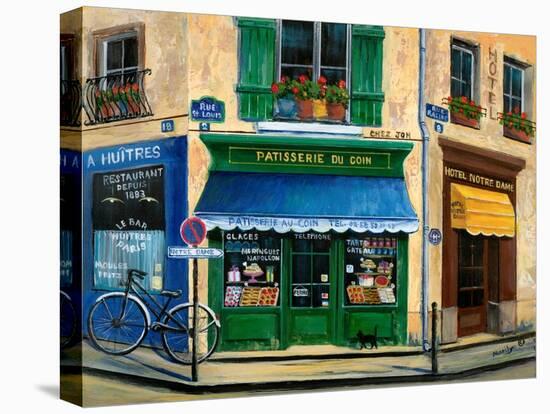 The French Pastry Shop-Marilyn Dunlap-Stretched Canvas