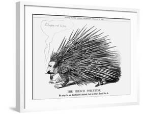 The French Porcupine, 1859-null-Framed Giclee Print