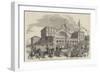 The French President's Visit to Strasburg, Departure from the Railway Terminus, at Paris-null-Framed Giclee Print