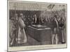 The French President's Visit to the Czar-William Hatherell-Mounted Giclee Print