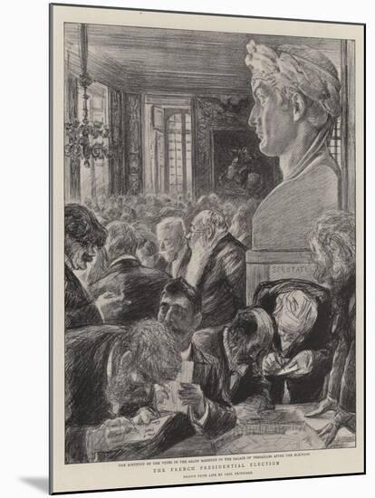 The French Presidential Election-Charles Paul Renouard-Mounted Giclee Print