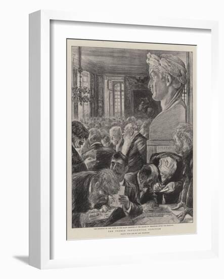 The French Presidential Election-Charles Paul Renouard-Framed Giclee Print