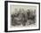 The French Prince Imperial at the Queen's Review, in Bushey Park-null-Framed Giclee Print