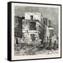 The French Quarter in the Temple of Luksor, Egypt, 1879-null-Framed Stretched Canvas