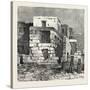 The French Quarter in the Temple of Luksor, Egypt, 1879-null-Stretched Canvas