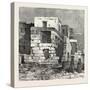 The French Quarter in the Temple of Luksor, Egypt, 1879-null-Stretched Canvas