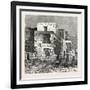 The French Quarter in the Temple of Luksor, Egypt, 1879-null-Framed Giclee Print