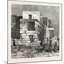 The French Quarter in the Temple of Luksor, Egypt, 1879-null-Mounted Giclee Print