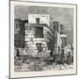 The French Quarter in the Temple of Luksor, Egypt, 1879-null-Mounted Giclee Print