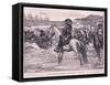 The French Retreating from Torbay Ad 1690-William Barnes Wollen-Framed Stretched Canvas