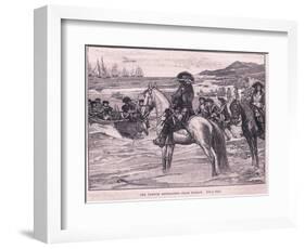 The French Retreating from Torbay Ad 1690-William Barnes Wollen-Framed Giclee Print