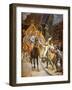 The French Return to Alsace-Lorraine, 1915-Alphonse Lalauze-Framed Giclee Print