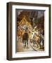 The French Return to Alsace-Lorraine, 1915-Alphonse Lalauze-Framed Giclee Print