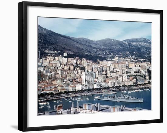 The French Riviera in the Principle of Monaco-null-Framed Photographic Print