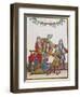 The French Royal Family Holding a Portrait of Louis Xiv, Late Seventeenth Century-Nicolas Arnoult-Framed Giclee Print