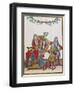 The French Royal Family Holding a Portrait of Louis Xiv, Late Seventeenth Century-Nicolas Arnoult-Framed Giclee Print