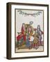 The French Royal Family Holding a Portrait of Louis Xiv, Late Seventeenth Century-Nicolas Arnoult-Framed Giclee Print