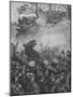 'The French Rushed Forward With Triumphant Yells and Firing Down Into The Hollow Road', 1902-William Barnes Wollen-Mounted Giclee Print