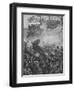 'The French Rushed Forward With Triumphant Yells and Firing Down Into The Hollow Road', 1902-William Barnes Wollen-Framed Giclee Print