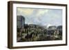 The French-Russian Battle at Malakhov Kurgan in 1855, 1856-Grigory Shukayev-Framed Giclee Print