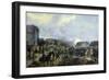 The French-Russian Battle at Malakhov Kurgan in 1855, 1856-Grigory Shukayev-Framed Giclee Print