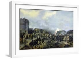 The French-Russian Battle at Malakhov Kurgan in 1855, 1856-Grigory Shukayev-Framed Giclee Print