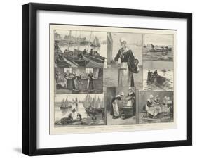 The French Sardine Industry-William Heysham Overend-Framed Giclee Print