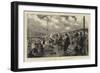 The French Seaside, on the Sands at Trouville-Adrien Emmanuel Marie-Framed Giclee Print