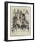 The French Siege of Paris, Military Types-Felix Regamey-Framed Giclee Print