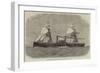 The French Transatlantic Company's Steam-Packet Washington-Edwin Weedon-Framed Giclee Print