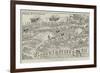 The French War in Tonquin, the Battle of Bacninh-null-Framed Giclee Print