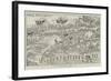 The French War in Tonquin, the Battle of Bacninh-null-Framed Giclee Print