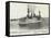 The French Warship Jaureguiberry - Dardanelles-null-Framed Stretched Canvas