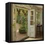 The French Windows-John Leopold Lubschitz-Framed Stretched Canvas