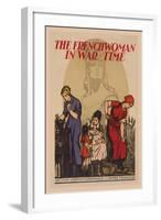 The French Woman in War-Time-G Capon-Framed Art Print