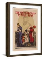 The French Woman in War-Time-G Capon-Framed Art Print