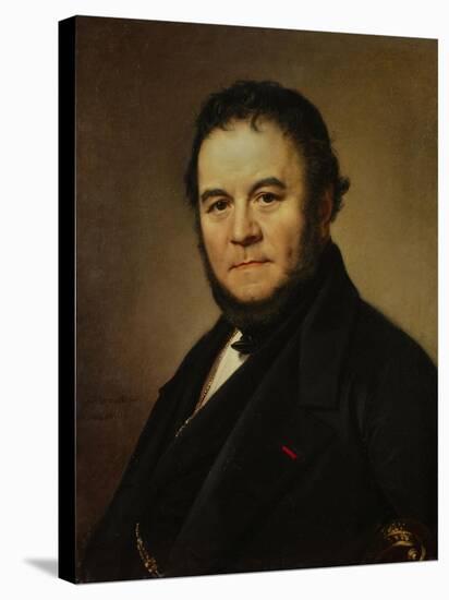 The French Writer Henri Beyle, also known as Stendhal, 1840-Johan Olaf Sodermark-Stretched Canvas