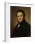 The French Writer Henri Beyle, also known as Stendhal, 1840-Johan Olaf Sodermark-Framed Art Print