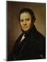 The French Writer Henri Beyle, also known as Stendhal, 1840-Johan Olaf Sodermark-Mounted Art Print