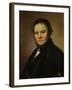 The French Writer Henri Beyle, also known as Stendhal, 1840-Johan Olaf Sodermark-Framed Art Print