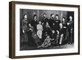 The Freud Family, C.1876-Austrian Photographer-Framed Giclee Print