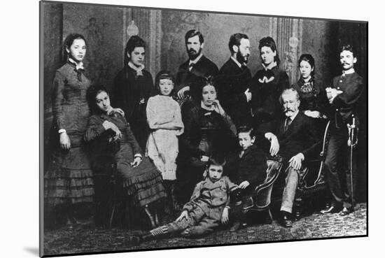 The Freud Family, C.1876-Austrian Photographer-Mounted Giclee Print