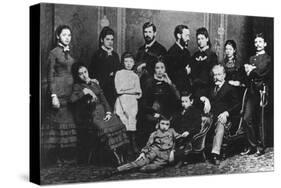 The Freud Family, C.1876-Austrian Photographer-Stretched Canvas