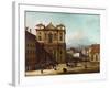 The Freyung Iin Vienna, from the Northwest, Between 1758 and 1761-Bernardo Bellotto-Framed Giclee Print