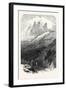 The Friar's Head in the Organ Mountains Near Theresopolis Rio De Janeiro Brazil 1869-null-Framed Giclee Print