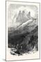 The Friar's Head in the Organ Mountains Near Theresopolis Rio De Janeiro Brazil 1869-null-Mounted Giclee Print
