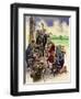 The Friars Come to Britain-Peter Jackson-Framed Giclee Print